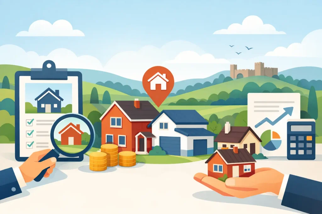 Free House Valuation Guide for Worcestershire